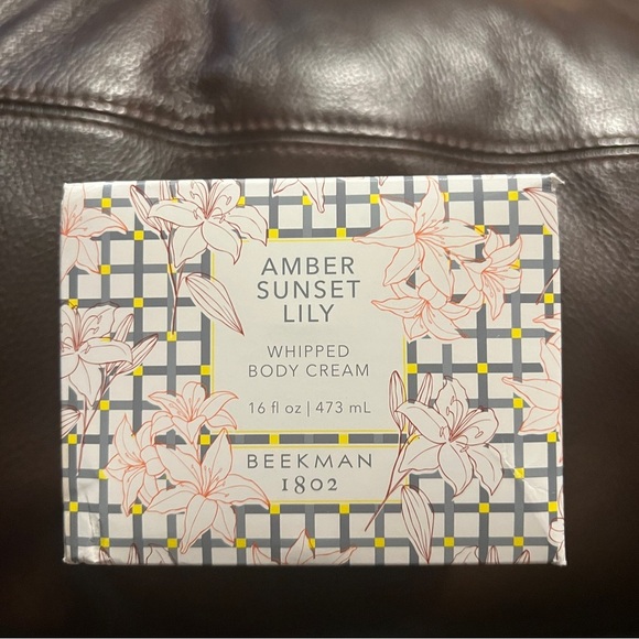 COPY - Supersized Beekman 1802 Whipped Body Cream in Amber Sunset Lily-Limited … - Picture 1 of 5